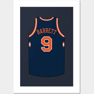 RJ Barrett New York Jersey Qiangy Posters and Art